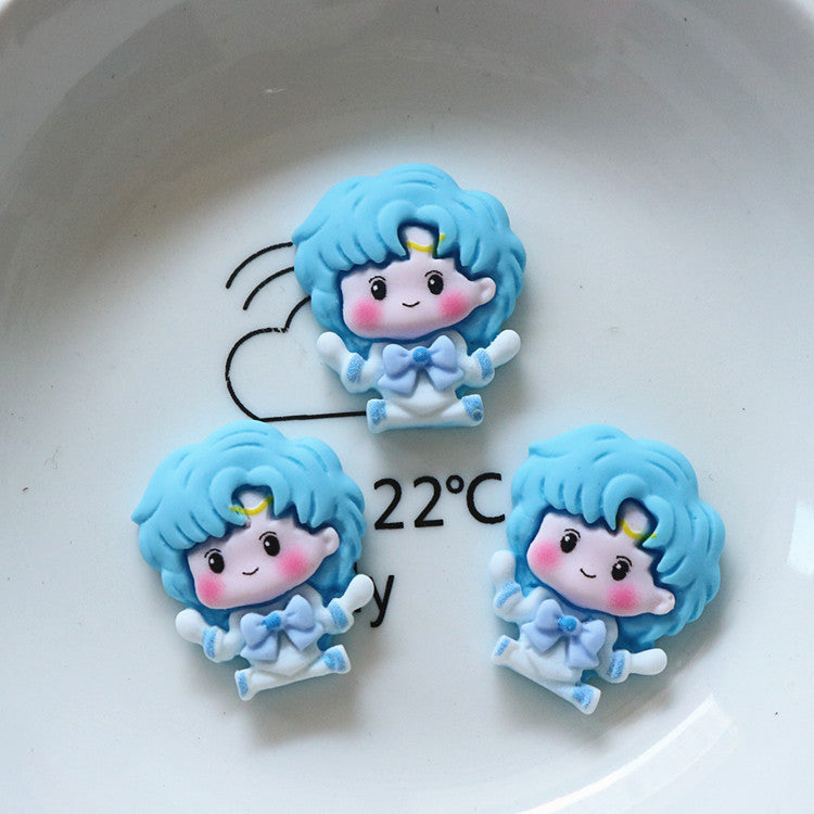 10 PCS Kawaii Miniatures|Resin Charms for DIY Crafts