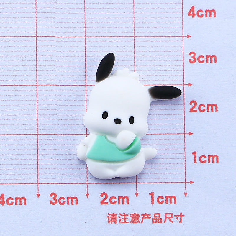 10 PCS Large Cartoon Resin Charms