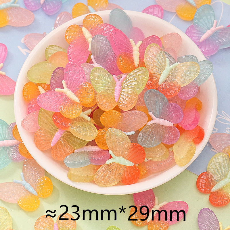 20pcs Luminous transparent sunflower resin DIY