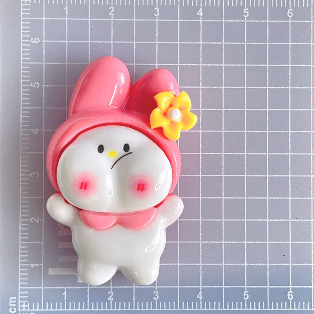 10 PCS Large Cartoon Resin Charms