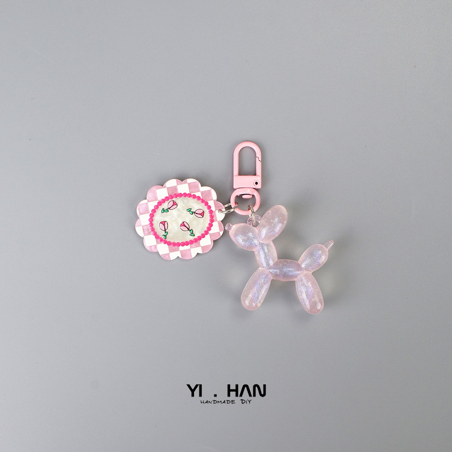 Internet Celebrity Balloon Dog Keychain Pendant