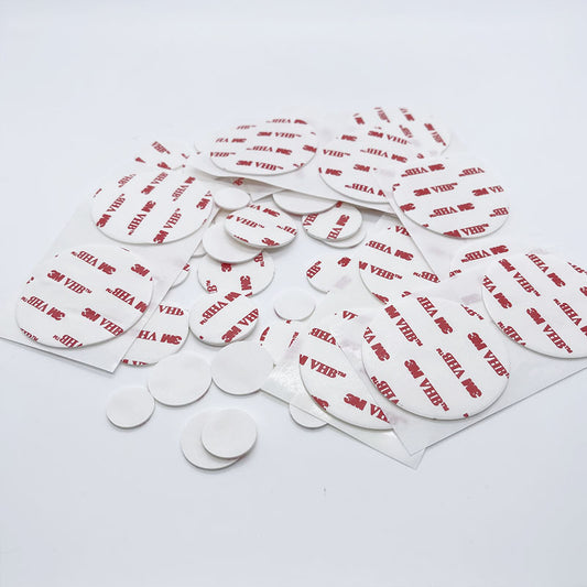 Round double-sided rubber pad car transparent patch