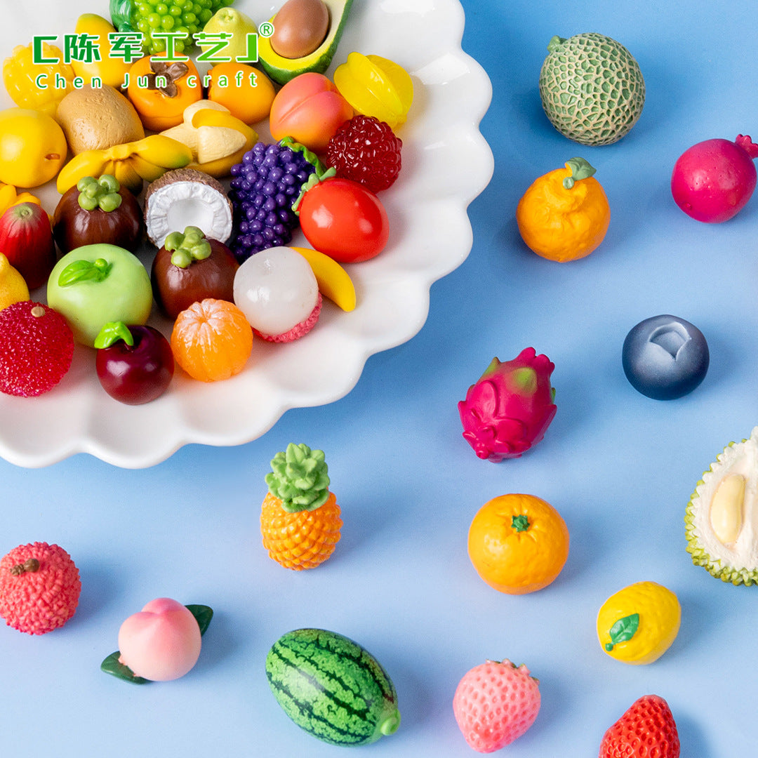 20pcs/Micro Landscape Creative Simulation Fruit DIY Decoration