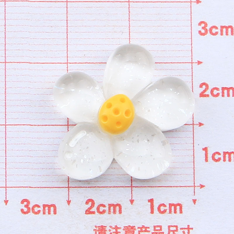 Irregular transparent flower DIY handmade