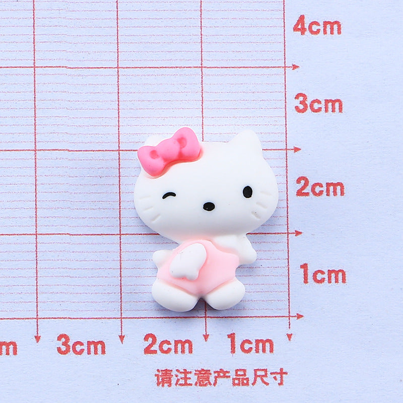 10 PCS Large Cartoon Resin Charms