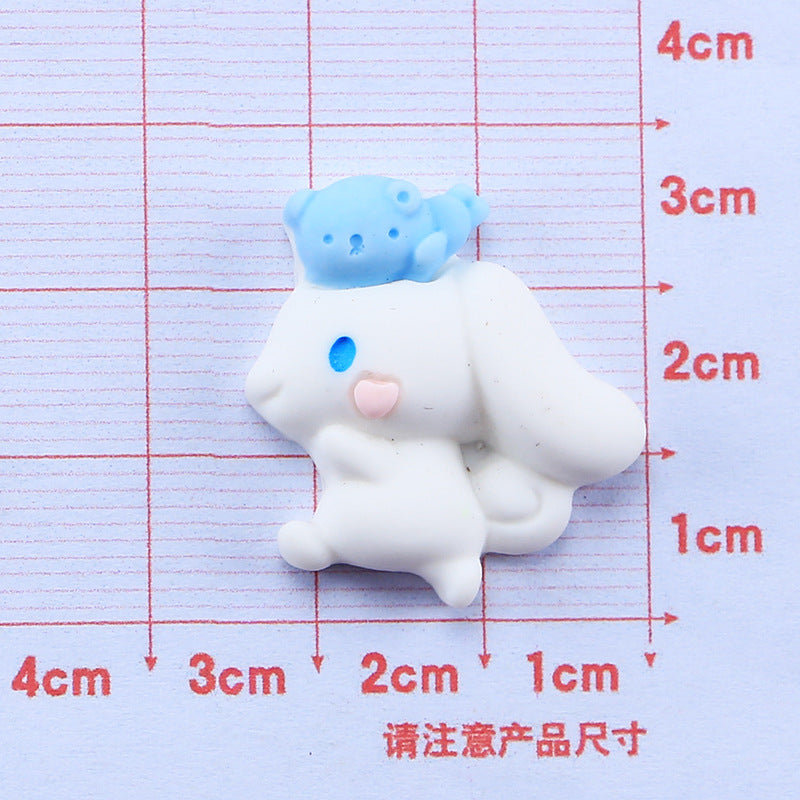 10 PCS Large Cartoon Resin Charms