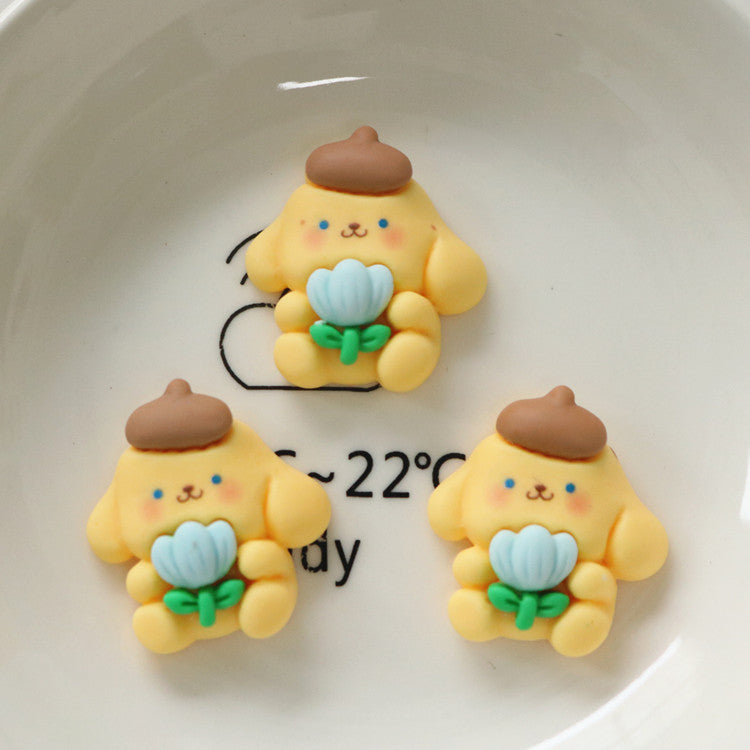 10 PCS Kawaii Miniatures|Resin Charms for DIY Crafts