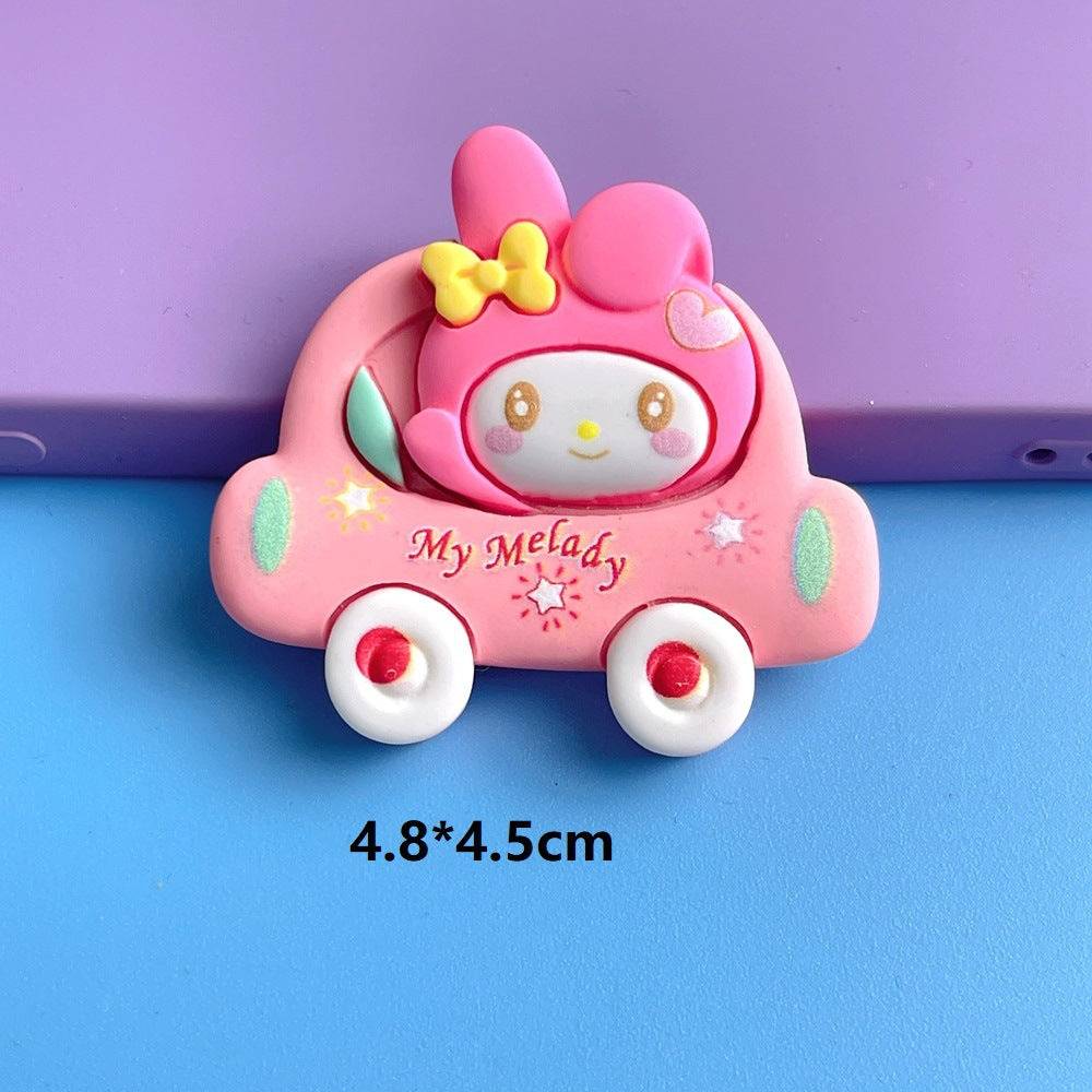 10 PCS Large Cartoon Resin Charms