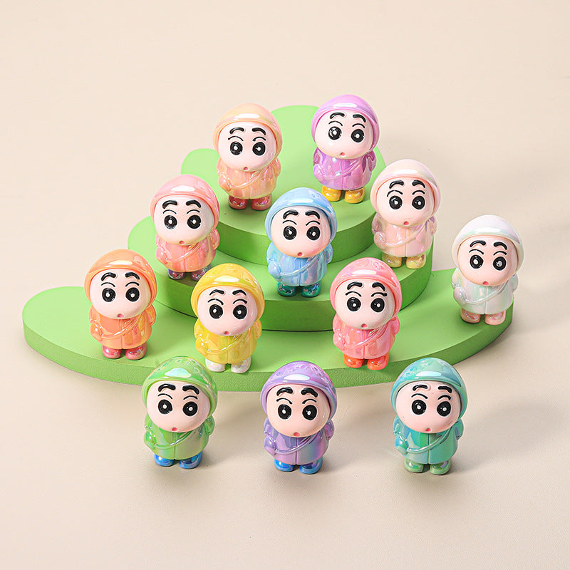 10 PCS Cartoon Resin Charms