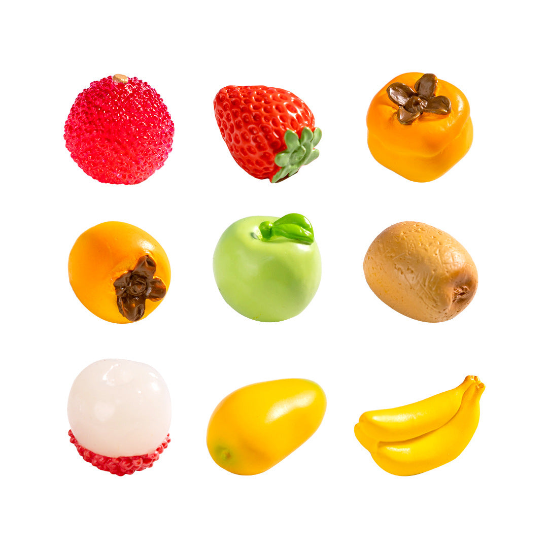 20pcs/Micro Landscape Creative Simulation Fruit DIY Decoration