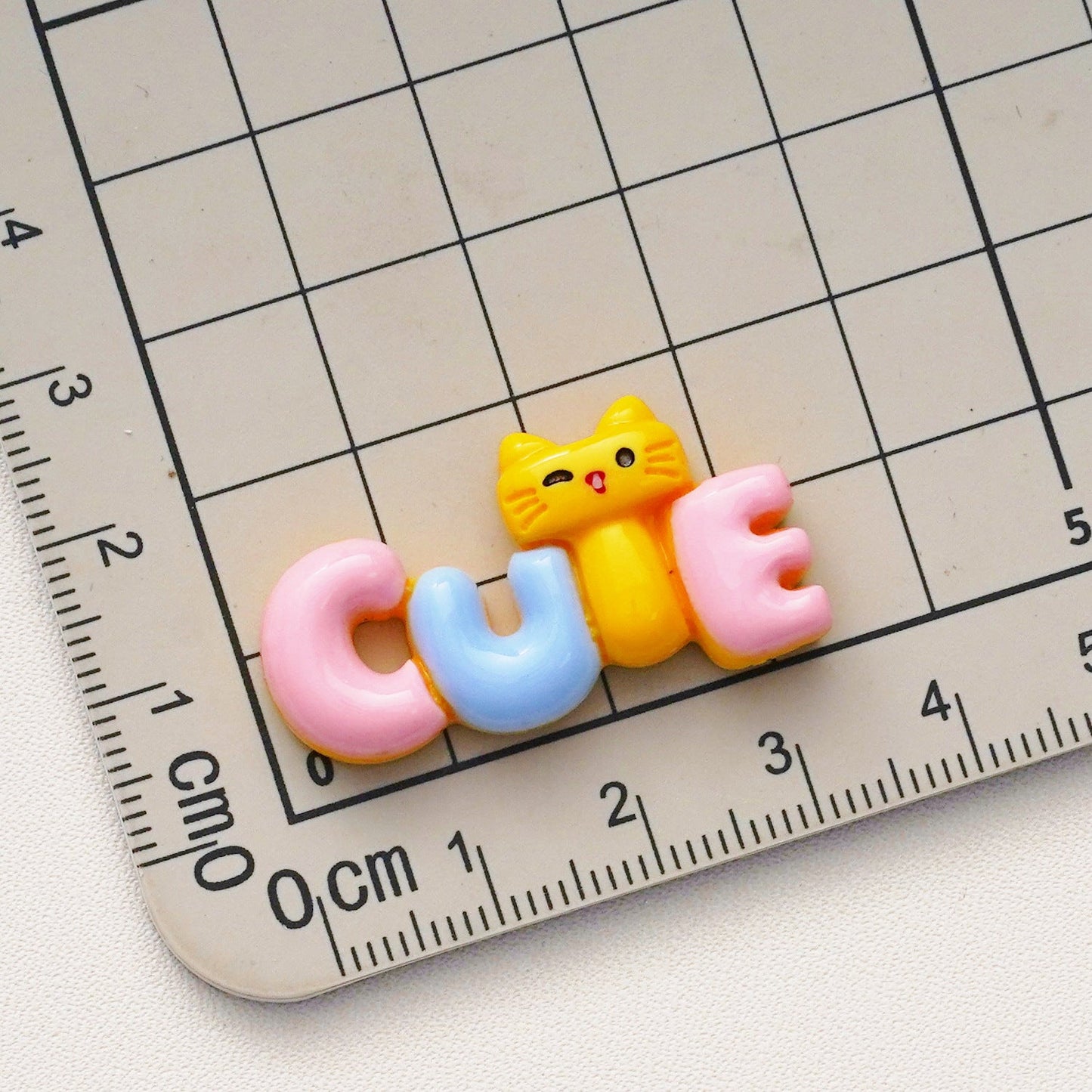 10 PCS Cartoon Resin Charms