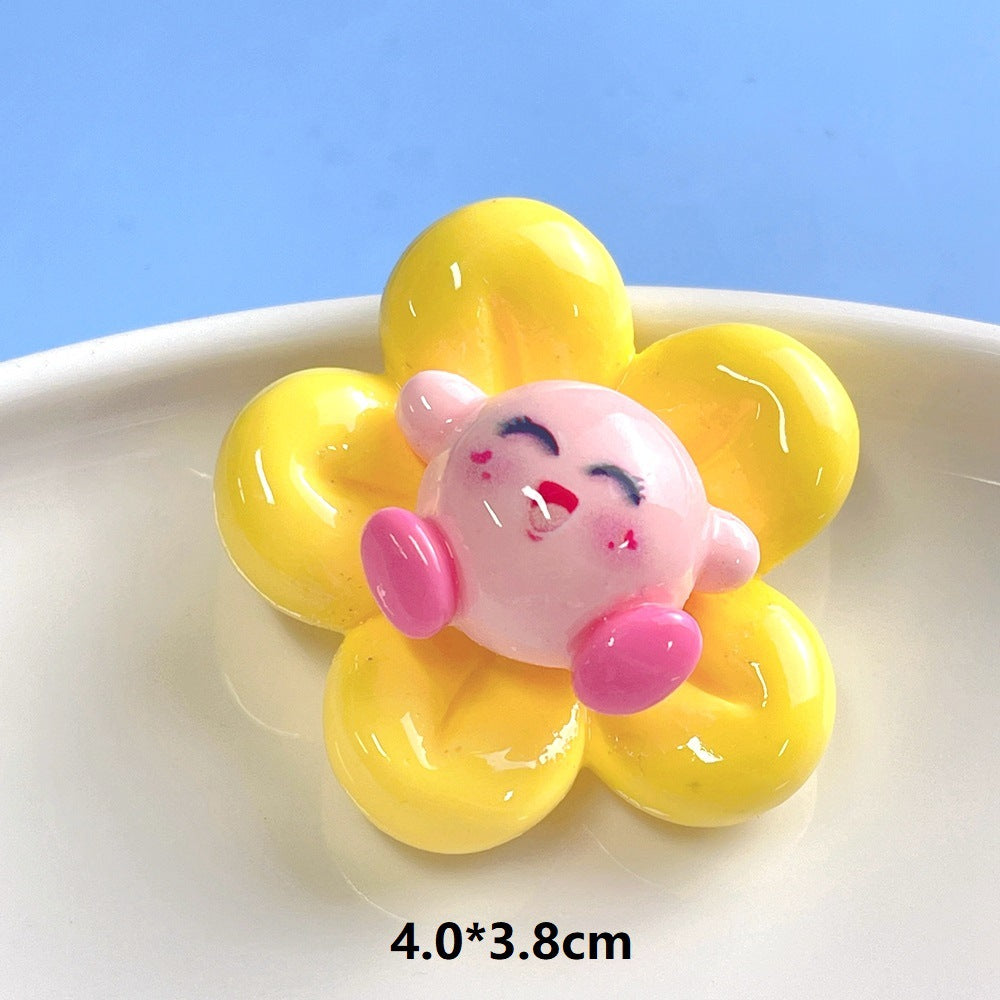 10 PCS Large Cartoon Resin Charms