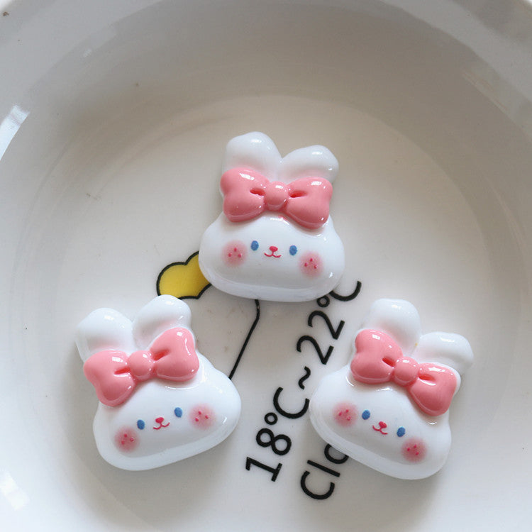 10 PCS Cartoon Resin Charms for DIY Crafts