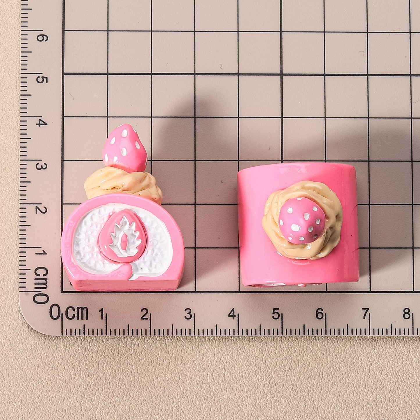 10 PCS Cartoon Resin Charms