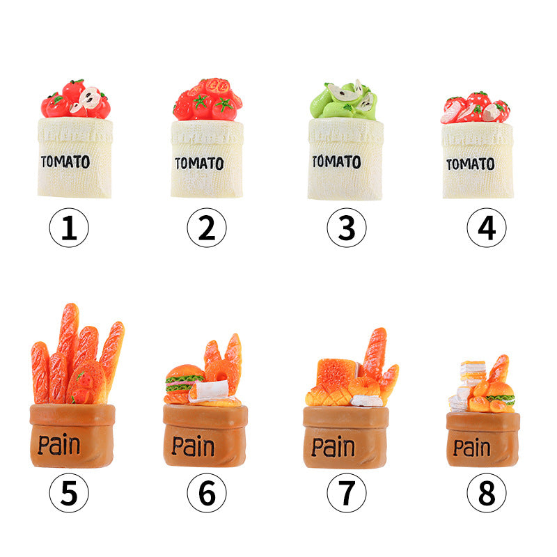 DIY Three-dimensional Resin Ornament Miniature Model Resin Small Ornament