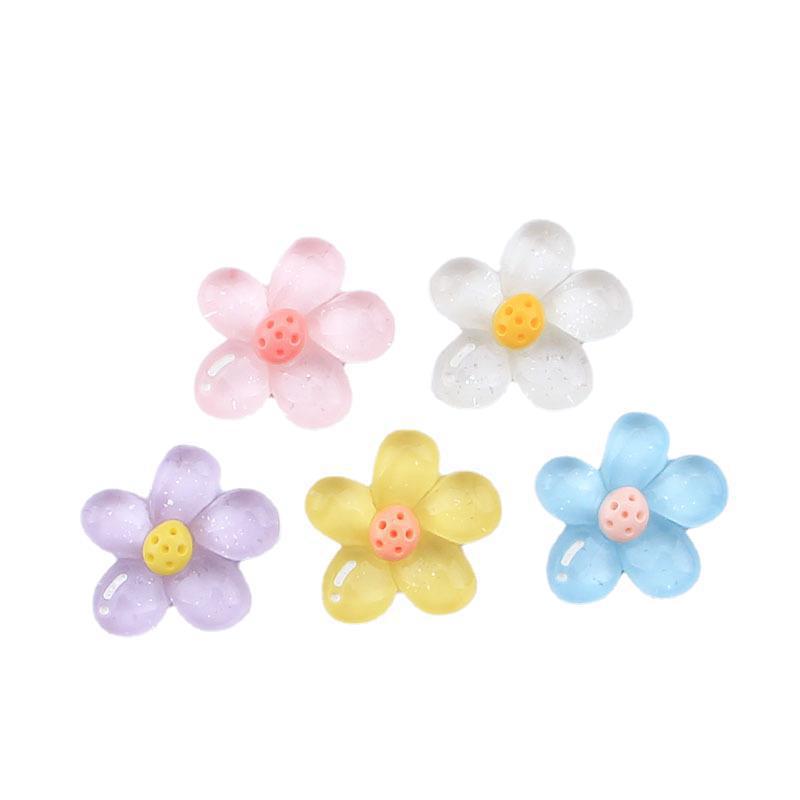 Irregular transparent flower DIY handmade