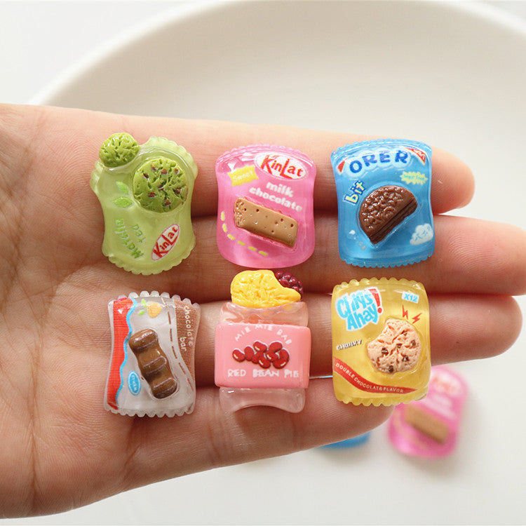 10 PCS Kawaii Miniatures|Resin Charms for DIY Crafts