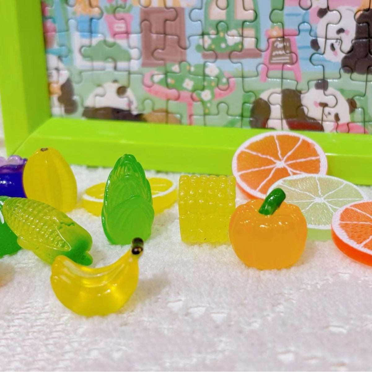 20Pcs/ Luminous fruit DIY accessory ornaments