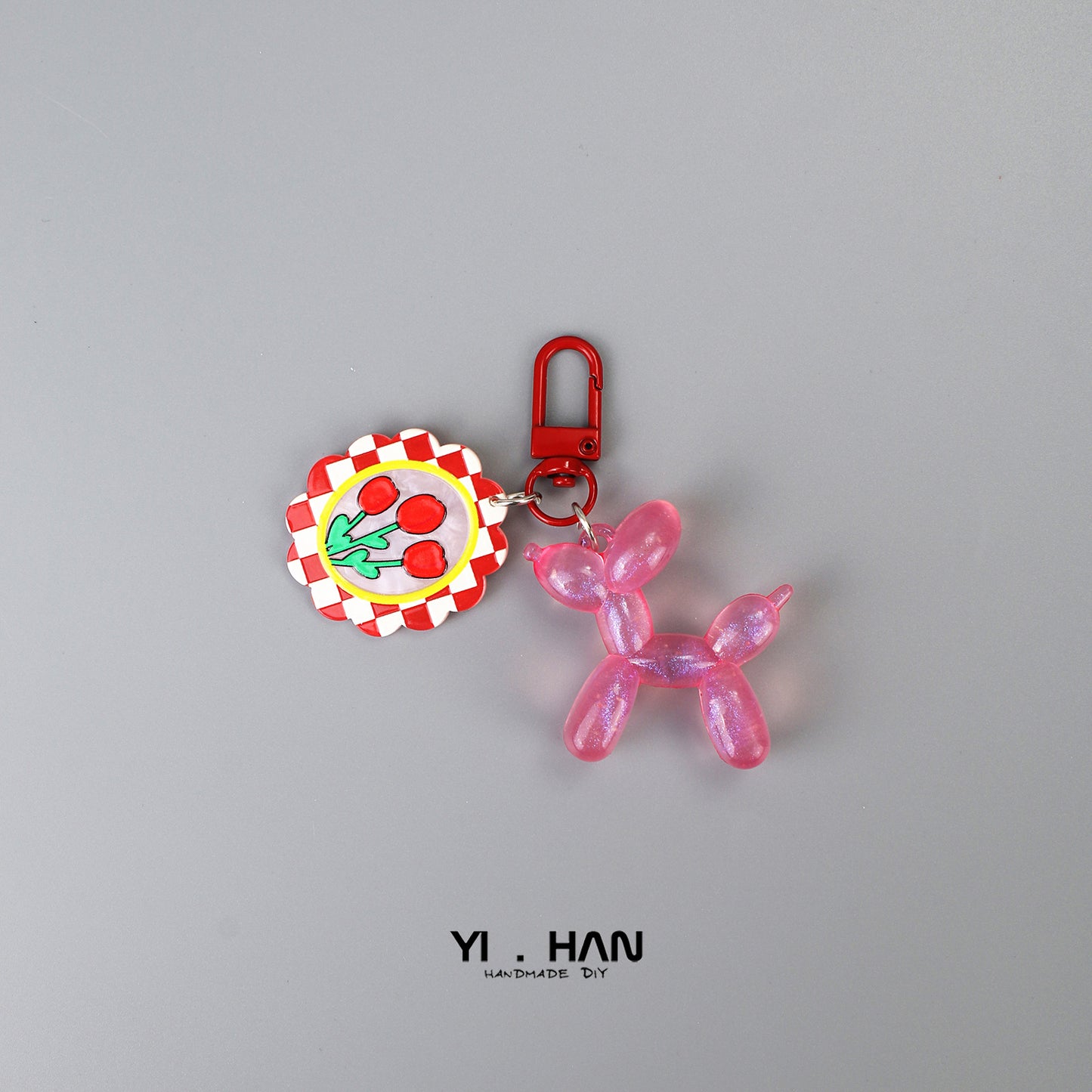 Internet Celebrity Balloon Dog Keychain Pendant