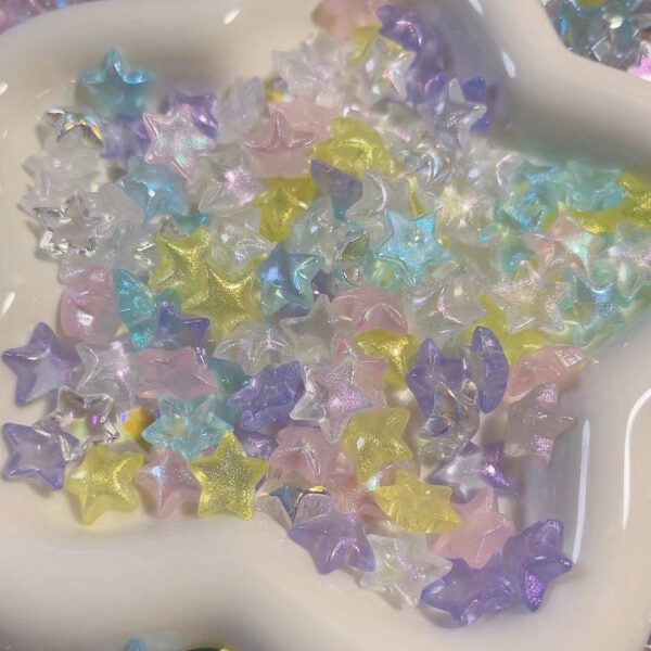 Mini Glitter Star Charm