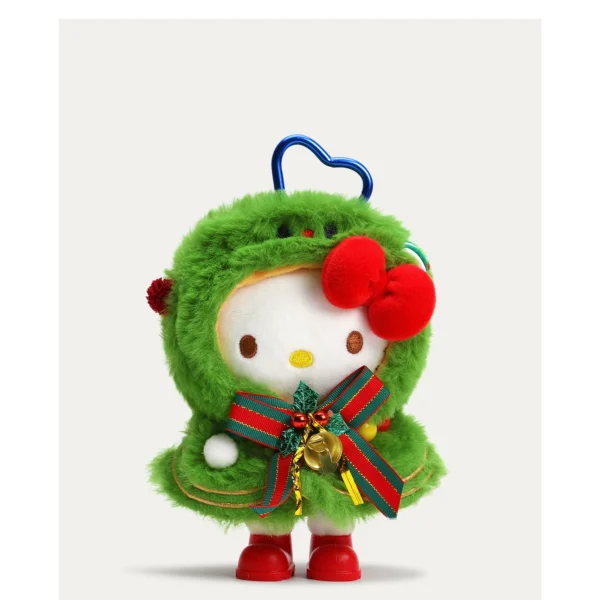 Genuine hellokitty Sanrio sanrio bag pendant Christmas KT cat bag pendant plush doll gift