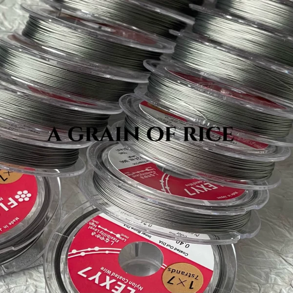 Japan imported FLEXY7 soft wire steel wire handmade diy beaded wire bracelet necklace jewelry wire jewelry accessories