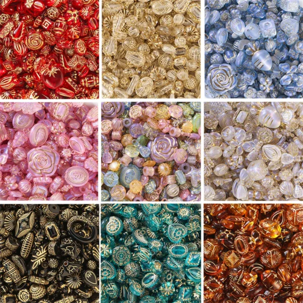 TX56 20g/Lot Mixed Classical Bead Acrylic Spacer Bead DIY Bracelet Beaded Material Jewelry Making Accessories Supplies