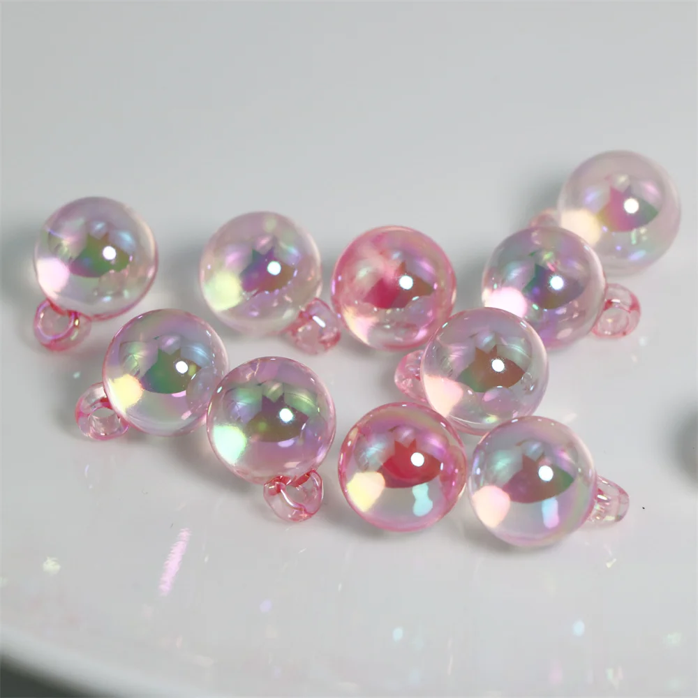 TX89 Uv Electroplating Highlights Beautiful Colorful Fashion Diy Handmade Beaded Bracelet Necklace Hole Bead Accessories. - Image 4