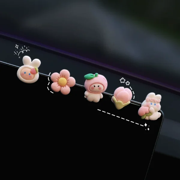 Car accessories, screen, center console, 2026 new car interior decoration supplies, girls’ internet celebrity models