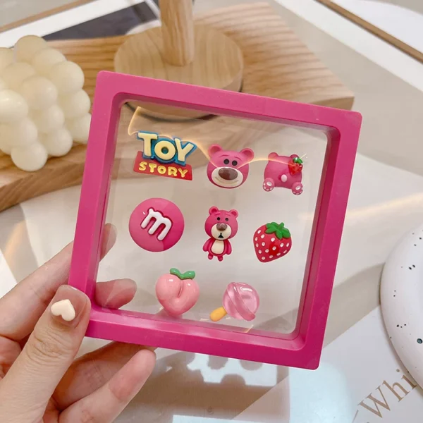 Ladies cute car interior decoration stickers car interior stickers electric car center console screen 3D cartoon stickers