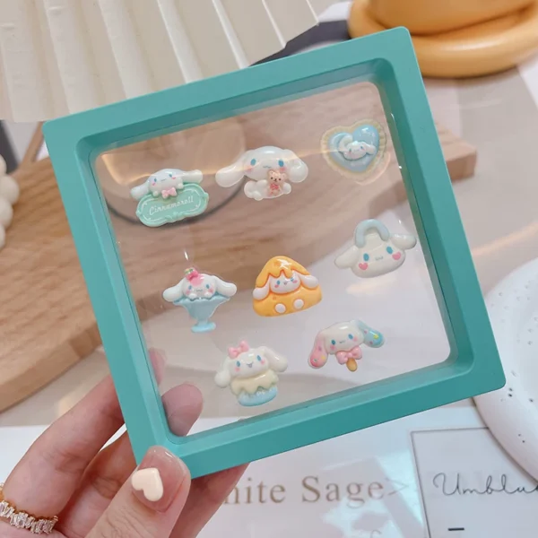 Cute lady car interior display center console electric vehicle dashboard screen three-dimensional 3D sticker decorative sticker