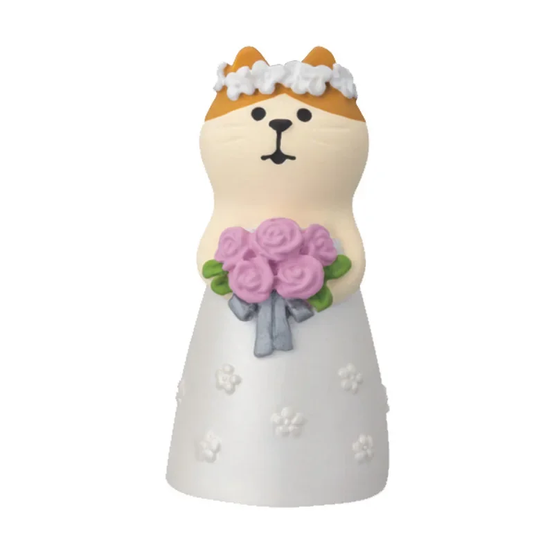 Zakka Japanese Grocery Wedding Groom and Bride Instagram Wedding Crafts Miniature Cake Decoration Small Ornaments Couple Gifts - Image 4